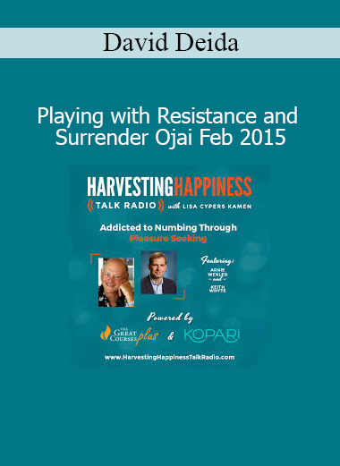 David Deida Playing with Resistance and Surrender Ojai Feb 2015 online course download