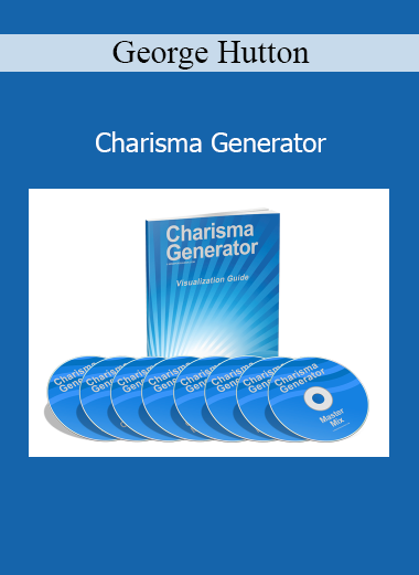 George Hutton presenting Charisma Generator course on magnetic presence, subconscious influence, and persuasive communication