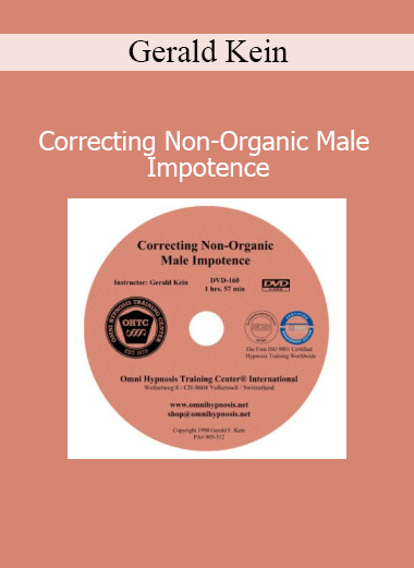 Gerald Kein Correcting Non-Organic Male Impotence online course