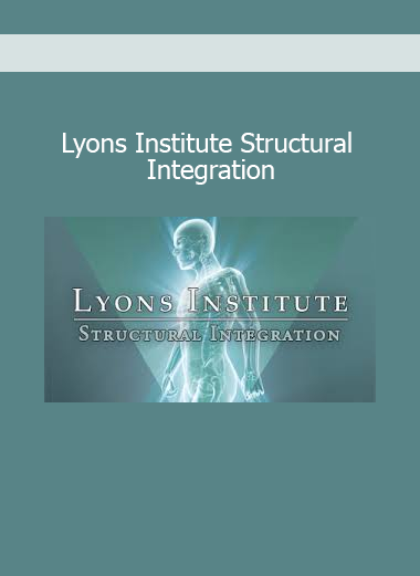 Lyons Institute Structural Integration online course