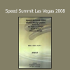 Yates J Canipe Vince Wingo Scott Bolan Speed Summit Las Vegas 2008 online course download