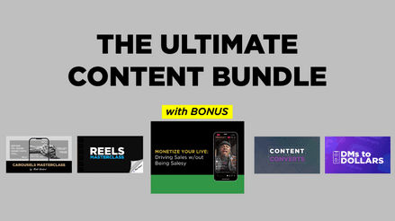 Mahdi Woodard - The Ultimate Content Course Bundle 2025