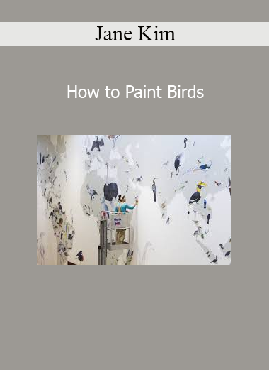 Jane Kim teaching How to Paint Birds step by step art course