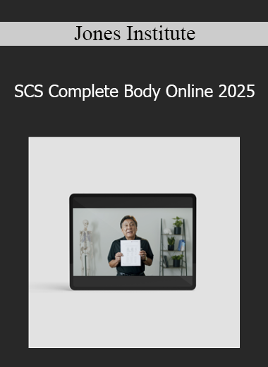 Jones Institute SCS Complete Body Online 2025 course