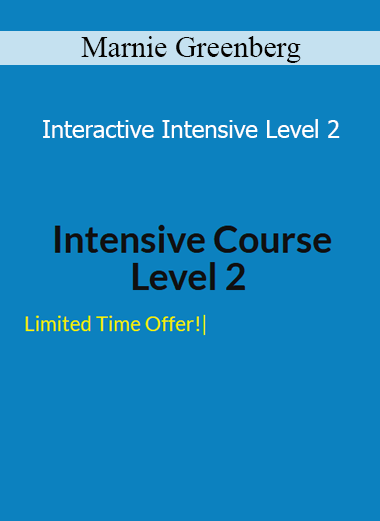 Marnie Greenberg Interactive Intensive Level 2 course
