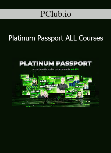 PClub.io Platinum Passport ALL Courses bundle