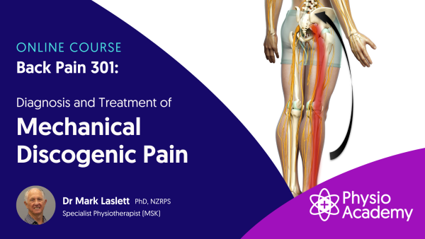 Mark Laslett - Back Pain 301 - Mechanical Discogenic Pain