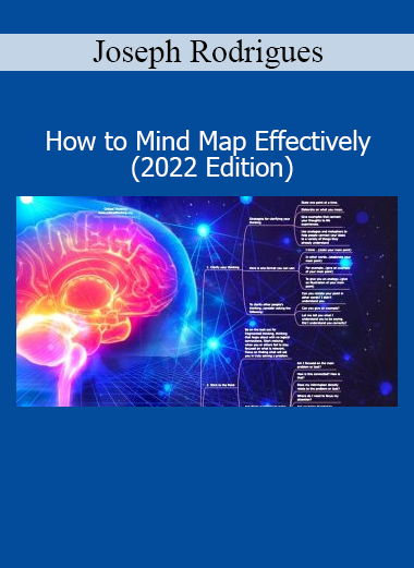 Joseph Rodrigues How to Mind Map Effectively 2022 Edition online course for learning visualization and creative thinking techniques