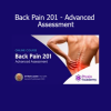 Mark Laslett Back Pain 201 Advanced Assessment – Evidence-Based Clinical Evaluation of Lumbar and Spinal Conditions