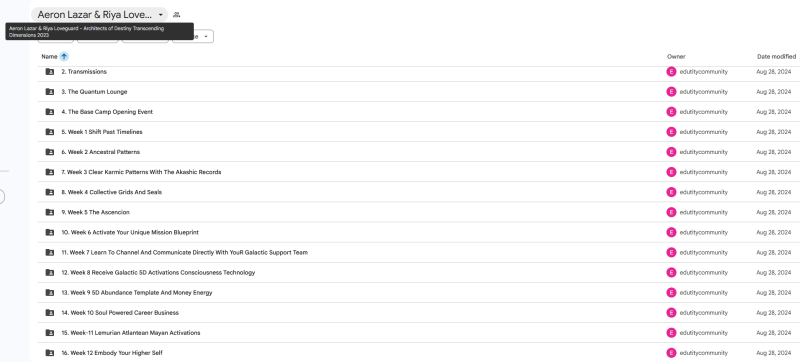 Aeron Lazar & Riya Loveguard - Architects of Destiny: Transcending Dimensions
