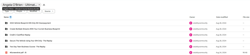 Angela OBrien - Ultimate 5 Course Business Bundle