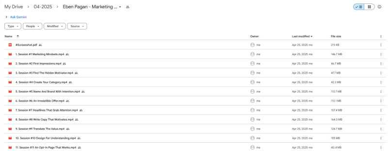 Eben Pagan - Marketing Mindset