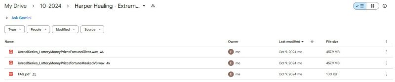 Harper Healing - Extreme Winning, Luck, and Fortune