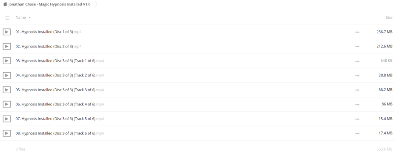 Jonathan Chase - Magic Hypnosis Installed V1.0