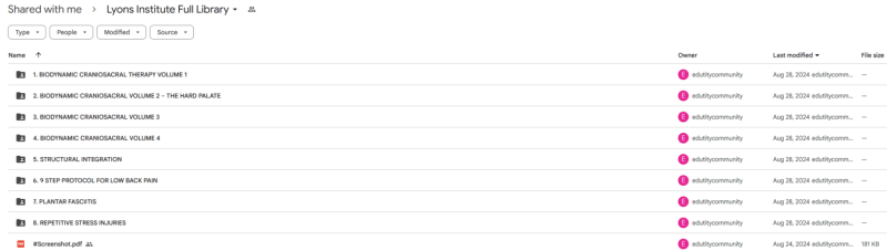 Judah Robb Lyons - Lyons Institute Full Library