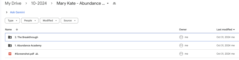 Mary Kate - Abundance Academy 2024