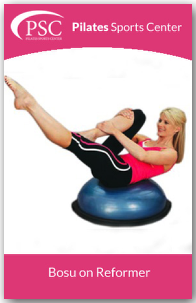 PSC Trainers - BOSU on the Pilates Reformer