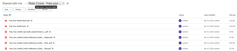 Peter Crone - Free your Health