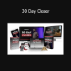 Cole Gordon teaching the 30 Day Closer program for high-ticket sales, persuasion, and closing mastery