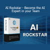 Denis Panjuta teaching AI Rockstar course on becoming the AI expert in your team