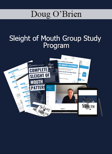 Doug O’Brien teaching Sleight of Mouth Group Study Program advanced NLP persuasion patterns