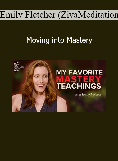 Emily Fletcher teaching the Ziva Meditation Moving into Mastery program for higher performance and inner clarity