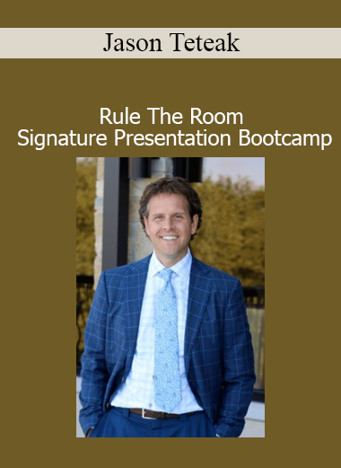Jason Teteak Rule The Room Signature Presentation Bootcamp public speaking and presentation skills training