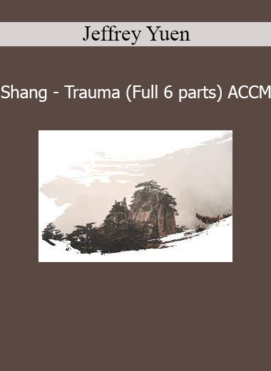 Jeffrey Yuen teaching the Shang Trauma ACCM six-part series on classical Chinese medicine approaches to trauma