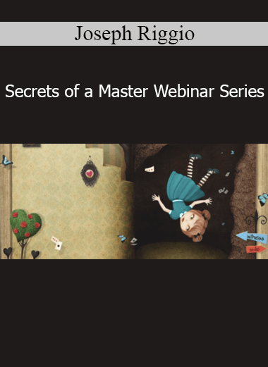 Joseph Riggio teaching Secrets of a Master Webinar Series on cognitive mastery, influence, and transformational communication