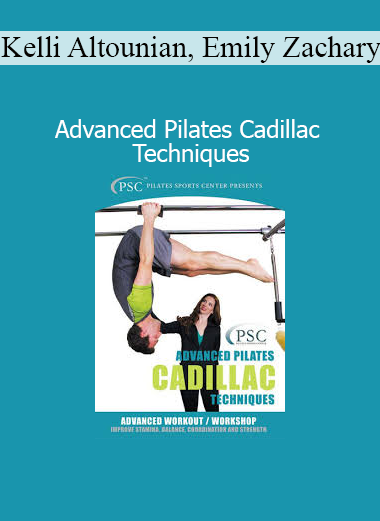 Kelli Altounian and Emily Zachary-Smith teaching advanced Pilates Cadillac techniques for strength, control, and precision