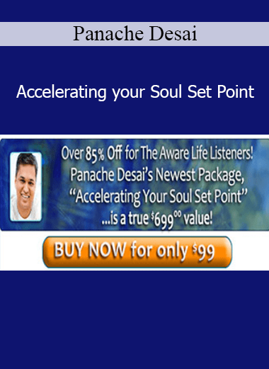 Panache Desai teaching Accelerating Your Soul Set Point spiritual transformation and vibrational alignment