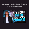 Rhett Wiseman Section 8 Landlord Certification course documents
