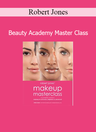 Robert Jones teaching Beauty Academy Master Class professional makeup techniques and beauty fundamentals