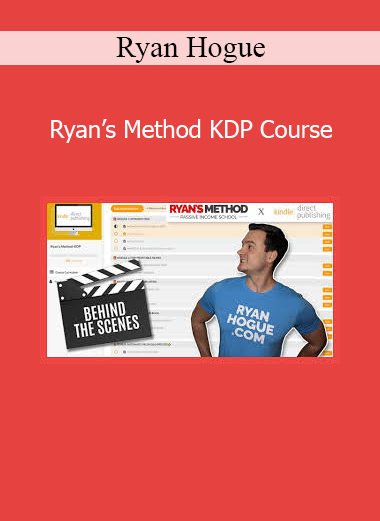 Ryan Hogue teaching Ryan’s Method KDP Course on creating and scaling Amazon Kindle Direct Publishing businesses