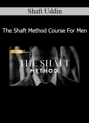 Shaft Uddin teaching The Shaft Method Course For Men on confidence, masculine energy, and empowered communication
