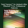 Steve Holmes teaching Total Training Adobe After Effects 7 Pro Professional Features motion graphics course