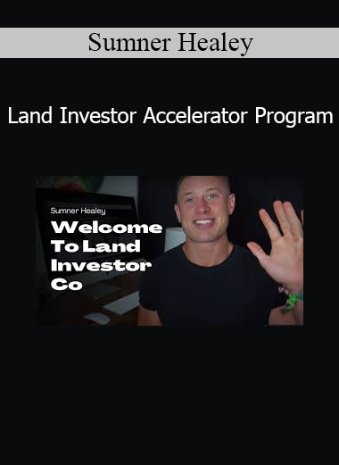 Sumner Healey teaching the Land Investor Accelerator Program on land flipping, due diligence, and scalable real estate investing