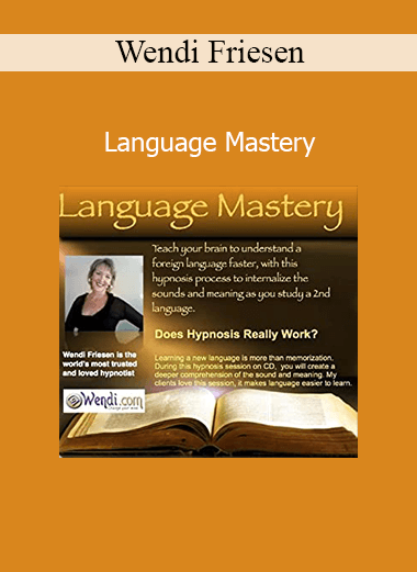 Wendi Friesen teaching Language Mastery techniques using hypnosis and subconscious communication