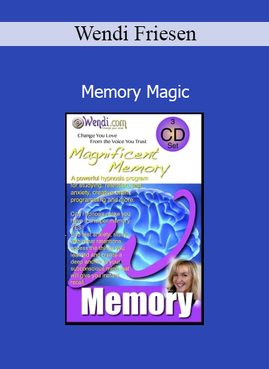 Wendi Friesen teaching Memory Magic hypnosis techniques for improving recall and mental clarity