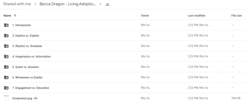 Becca Dragon - Living Adoption: the Conversation