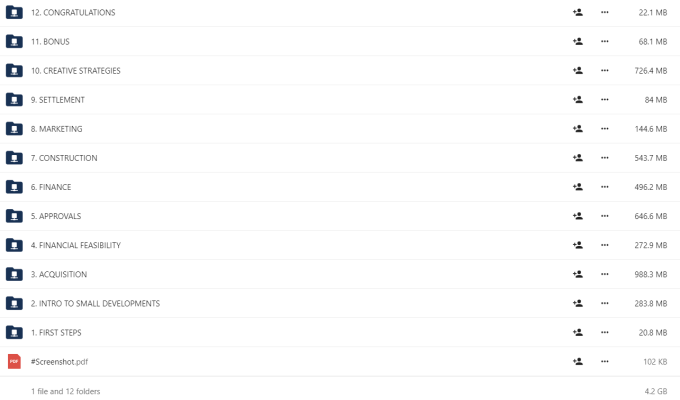 Bob Andersen - Online Property Development Course