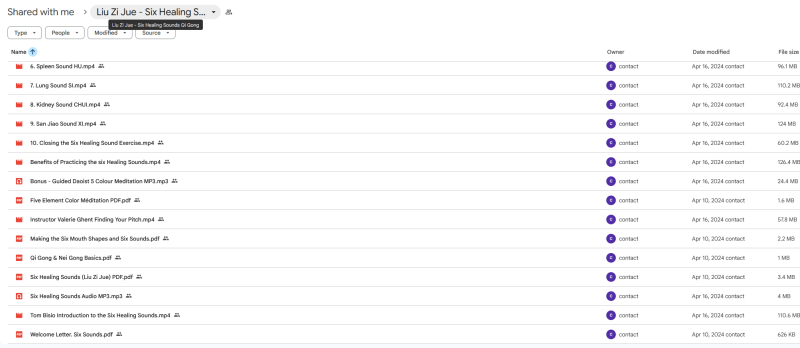 Liu Zi Jue - Six Healing Sounds Qi Gong