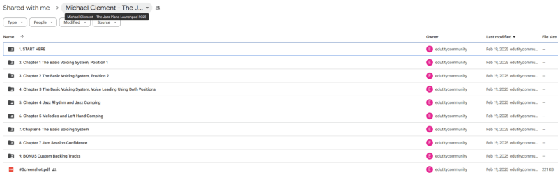 Michael Clement - The Jazz Piano Launchpad 2025