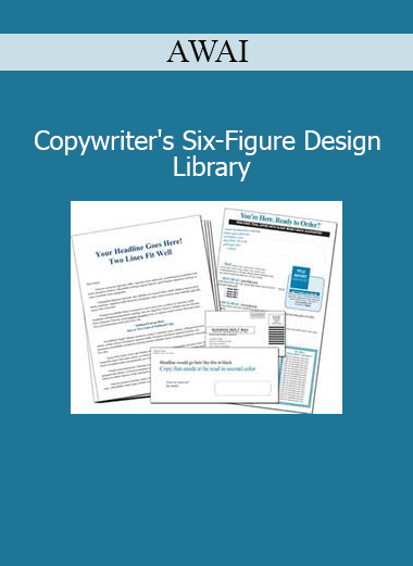 Copywriter’s Six-Figure Design Library – AWAI course cover
