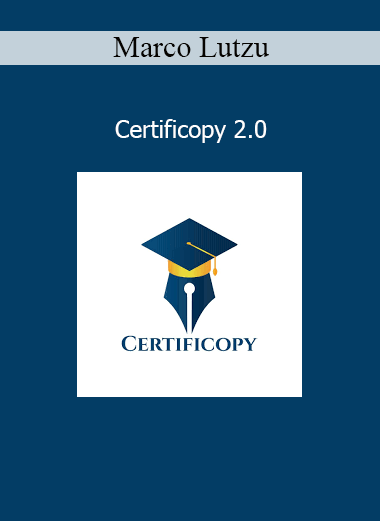 Marco Lutzu Certificopy 2.0 certification copywriting framework for authority and credibility