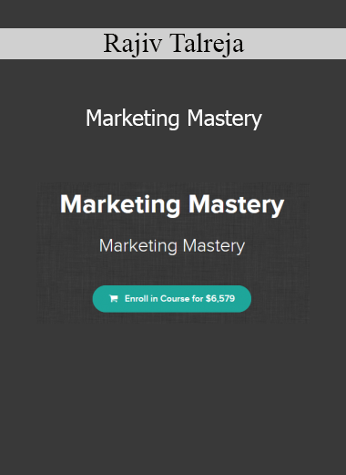 Rajiv Talreja Marketing Mastery course